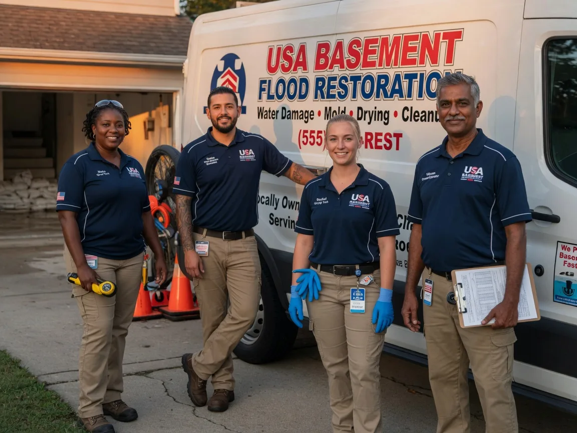 Basement Flood Cleanup company in Moscow, PA